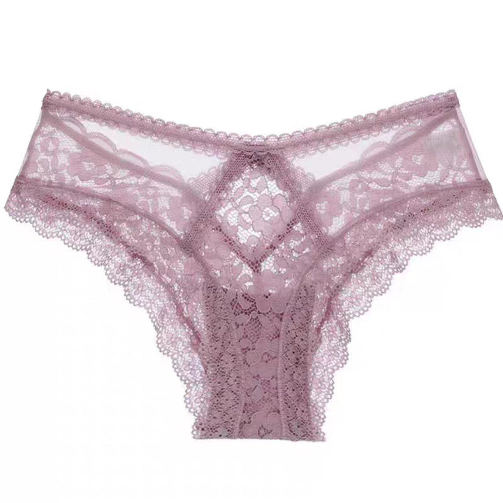 White Lace Strappy Panty - Sexy Cheeky Open Back Underwear