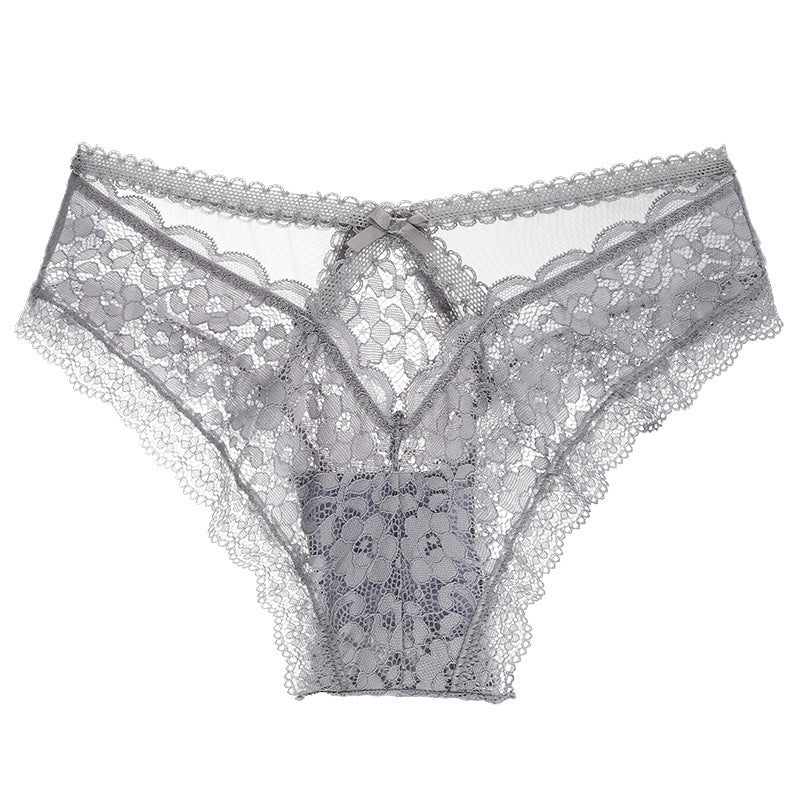 White Lace Strappy Panty - Sexy Cheeky Open Back Underwear