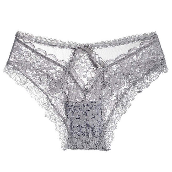 White Lace Strappy Panty - Sexy Cheeky Open Back Underwear