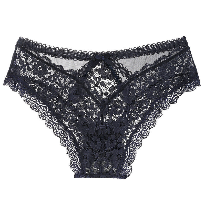 White Lace Strappy Panty - Sexy Cheeky Open Back Underwear