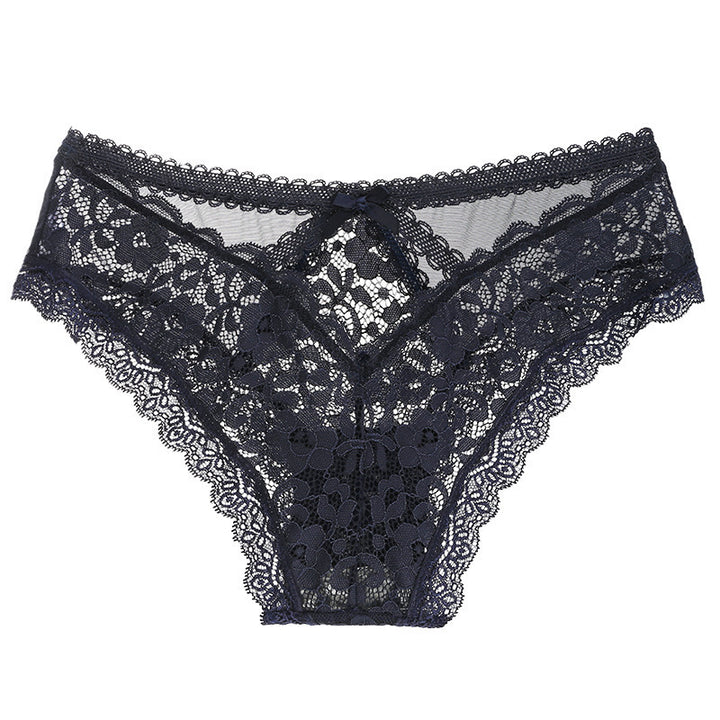 White Lace Strappy Panty - Sexy Cheeky Open Back Underwear