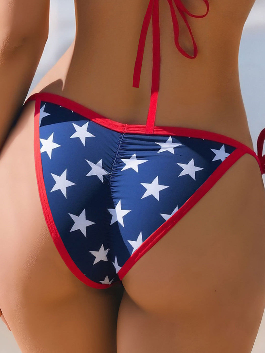Star-Spangled Bikini Set – Bold & Flirty Beachwear